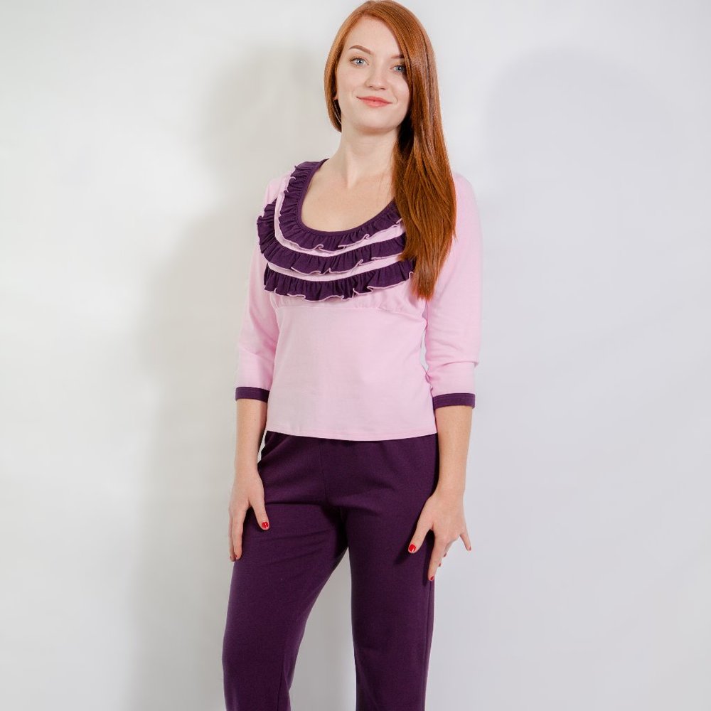 Light pink / purple pajama